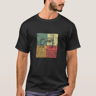 Drummer-Evolution, Drumset, Musikdesign T-Shirt