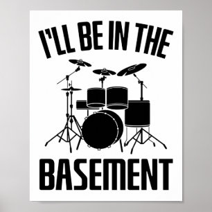 Drummer-Geschenk, Trommeln Lover - Trommelfell Poster