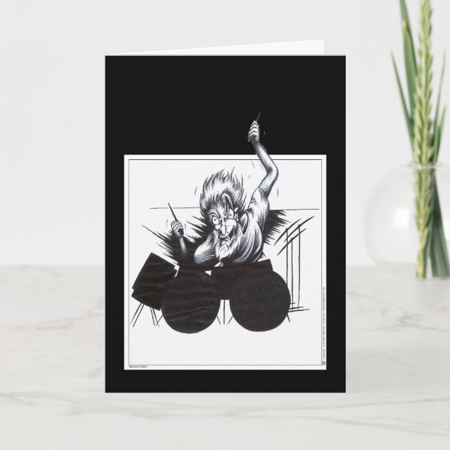 Drummer Karte (Vorderseite)