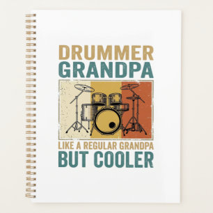 Drummer Opa wie ein normaler Opa aber cooler Planer