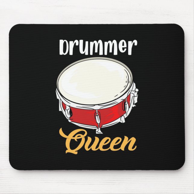 Drummer Queen Mousepad (Vorne)