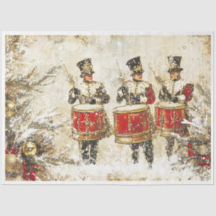 Drummer Seidenpapier