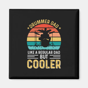 Drummer Vater Magnet