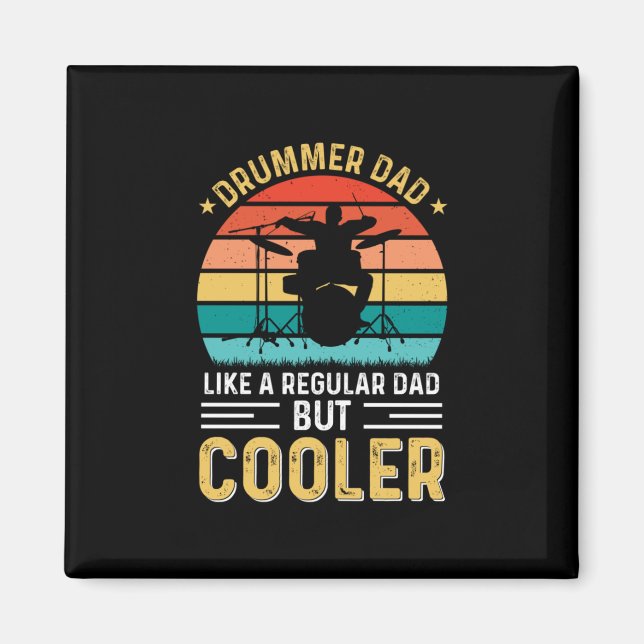 Drummer Vater Magnet (Vorne)