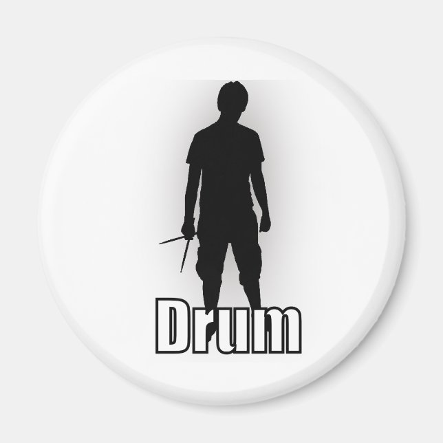 Drummerdesign Magnet (Vorne)