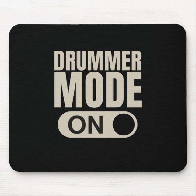 Drummermodus eingeschaltet mousepad (Vorne)