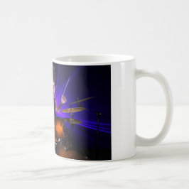Drumming mit der Lasers-Tasse Kaffeetasse