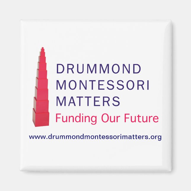 Drummond Montessori Magnet (Vorne)
