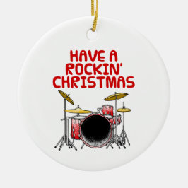 Drums Drummer Musician Weihnachtsschmuck