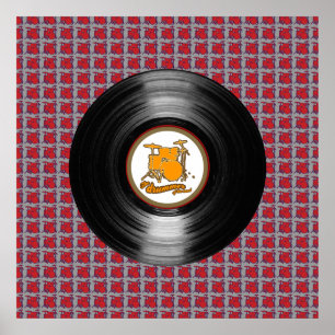 drums vinyl record decor walls poster