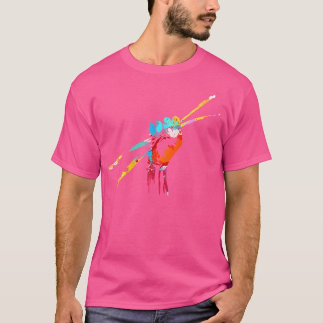 Drumsticks Drums Fist Drummer Musician Schlagzeug T-Shirt (Vorderseite)