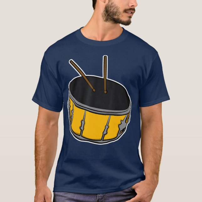 Drumsticks Marching Band Drummer Gift Drums T-Shirt (Vorderseite)