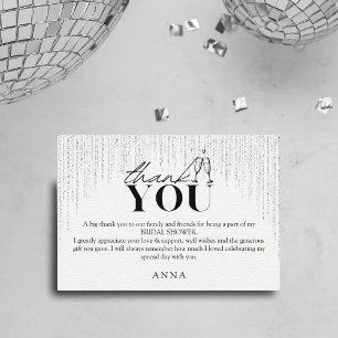 Drunk in Love Fête des mariées Carte de remercieme