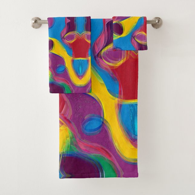 Drunk on Candy Badhandtuch Set (Insitu)