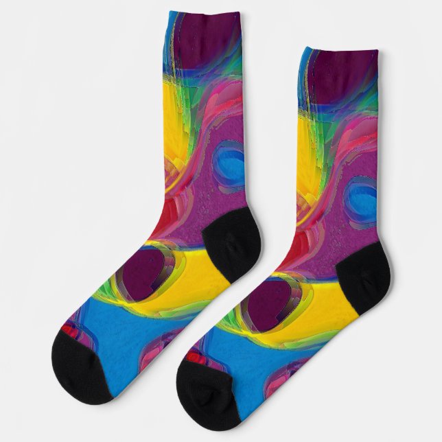 Drunk on Candy Socken (Linkes Detail)