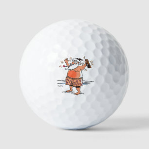 Drunk Père Noël valeur balles de golf 12 pk