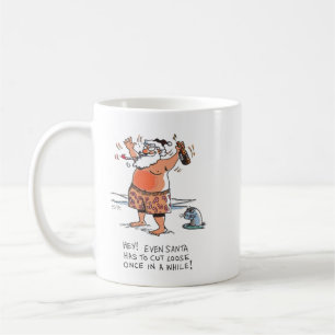 Drunk Père Noël w phoque mug