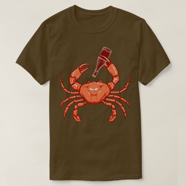 Drunken Crab T-Shirt (Design vorne)