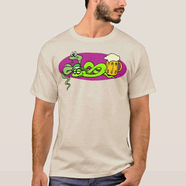 Drunken Irish Snakes T-Shirt (Vorderseite)