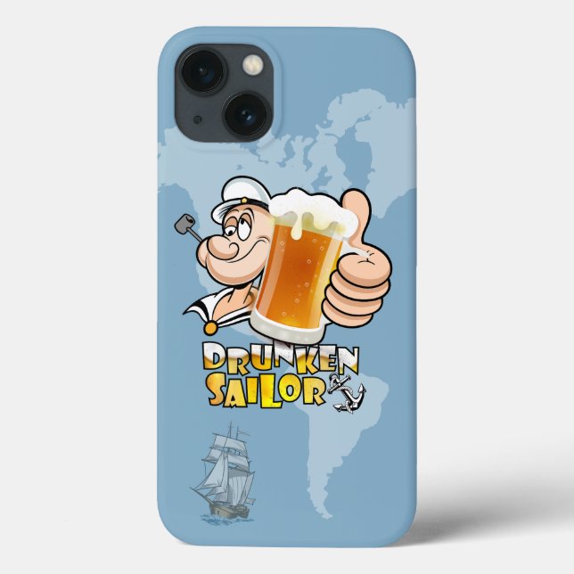 Drunken Sailor | Case-Mate iPhone Hülle (Rückseite)