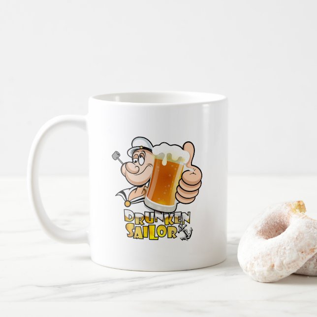 Drunken Sailor | Klassische Tasse #11 (Mit Donut)