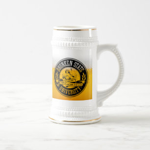 Drunken-Staat-Universität Bierglas