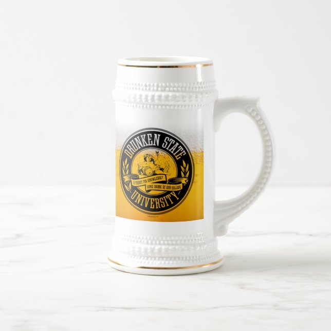 Drunken-Staat-Universität Bierglas (Rechts)