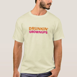 Drunkin Erwachsen-lustiges Trinken T-Shirt