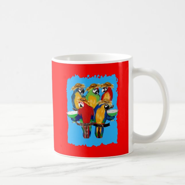 Drunkin Parrots Kaffeetasse (Rechts)