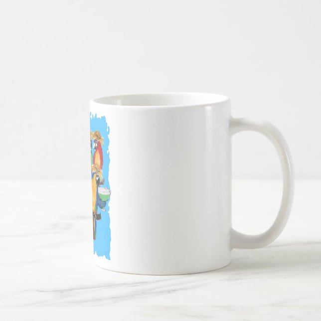 Drunkin Parrots Kaffeetasse (Rechts)