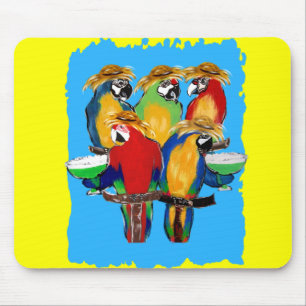 Drunkin Parrots Mousepad