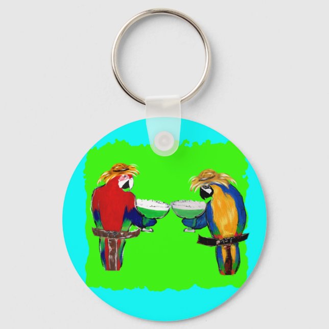 Drunkin Parrots Schlüsselanhänger (Vorderseite)