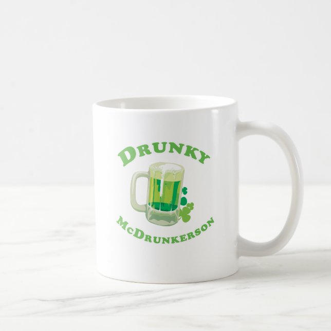 Drunky McDrunkerson Kaffeetasse (Rechts)