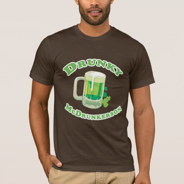 DRUNKY MCDRUNKERSON T - Shirt (Vorderseite)