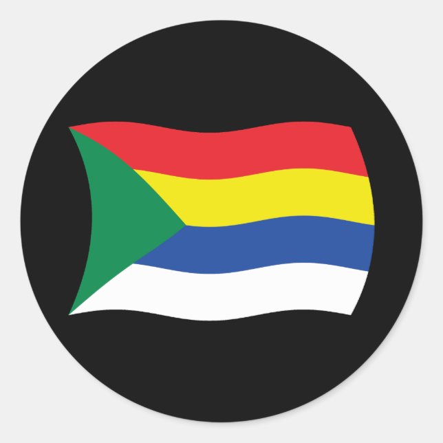 Druze Flag Sticker (Vorderseite)