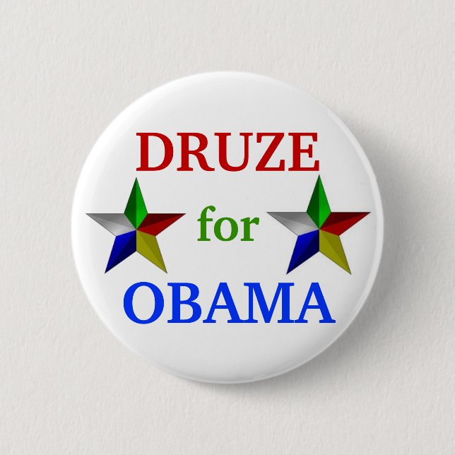Druze für Knopf Obama 2012 Button (Vorderseite)