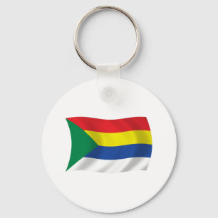 Druzen-Flag-Schlüsselanhänger Schlüsselanhänger