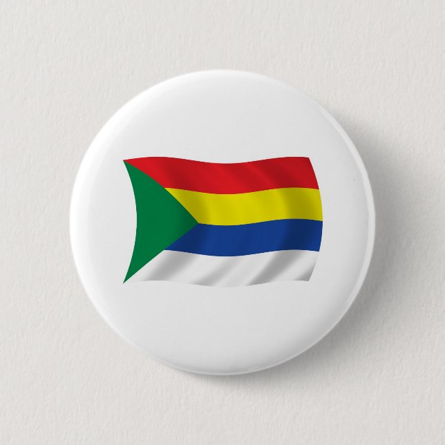 Druzen-Flagge-Button Button (Vorderseite)