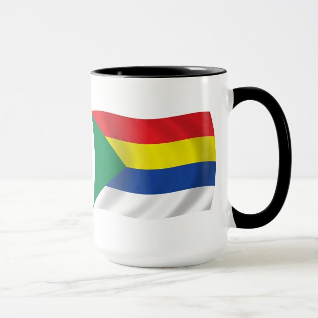 Druzen-Flagge Tasse (Rechts)