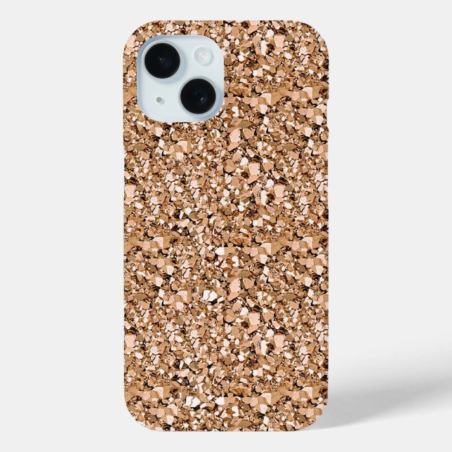 Druzy Kristall - Rose Case-Mate iPhone Hülle (Rückseite)