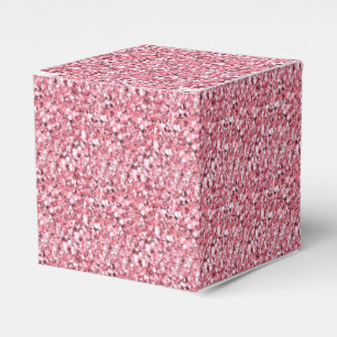 Druzy Kristall - Rose Quarz pink Geschenkschachtel