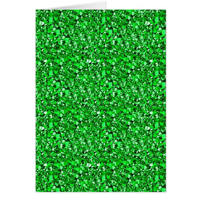 Druzy Kristall - smaragdgrün (Vorne)