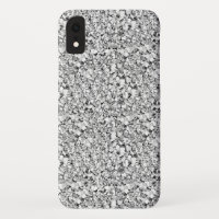 Druzy Kristall - weißes Gold