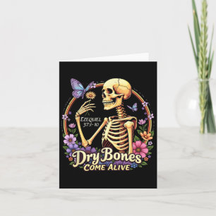 Dry Bones kommen Live Halloween Tanzskelett Ch Karte