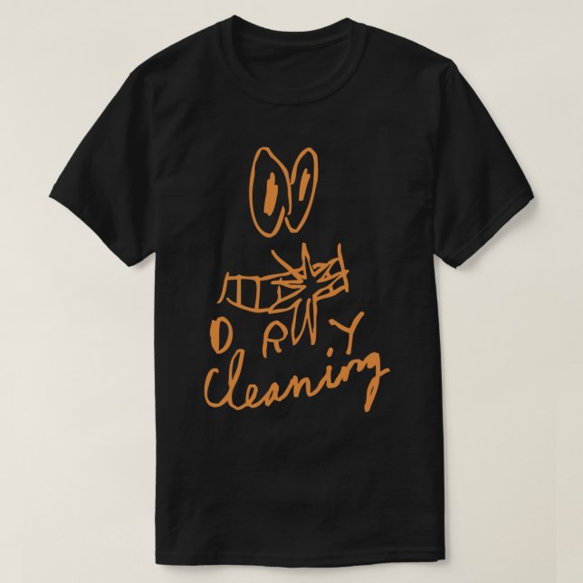 Dry Cleaning Band Merch Classic T-Shirt (Design vorne)