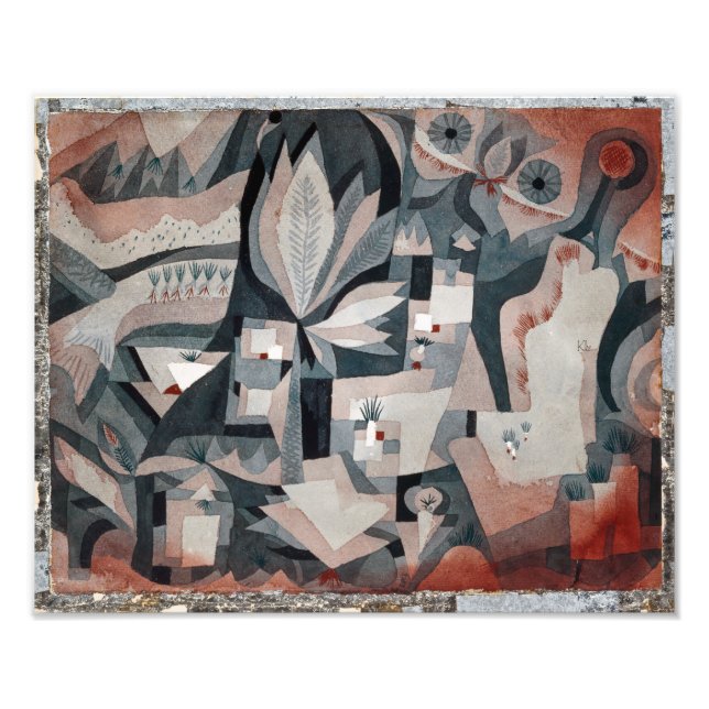 Dry Cooler Garden | Paul Klee | Fotodruck (Vorne)