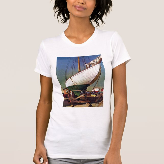 Dry Dock von John Atherton T-Shirt (Vorderseite)