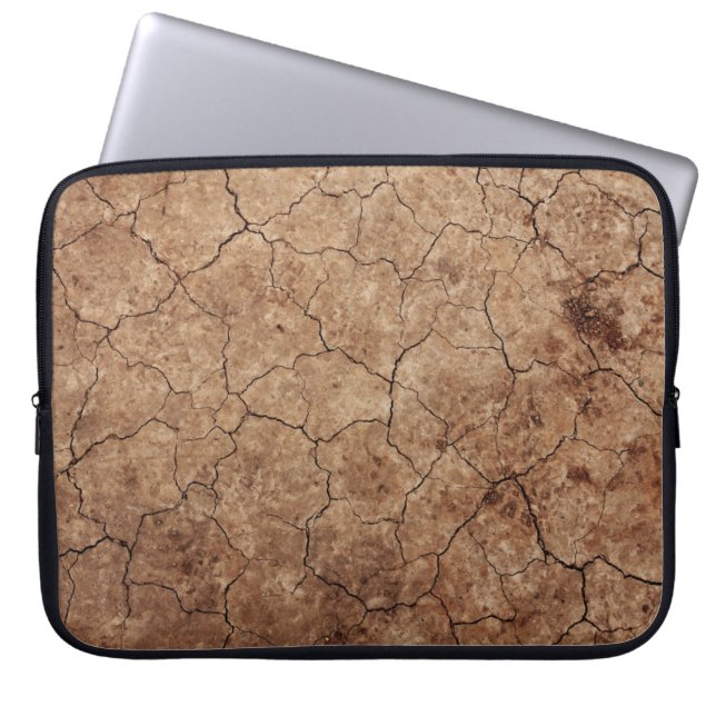 Dry Earth Laptopschutzhülle (Vorderseite)