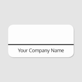 Dry Erase Name Tag für Mitarbeiter oder Freiwillig Namensschild