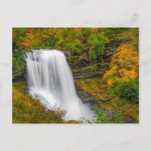 Dry Falls North Carolina Postcard Postkarte